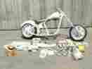 00001 Midwest Motorcycle Supply New Custom Fat Tire Harley Rooling Chassis