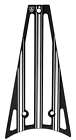 03-657 Arlen Ness Frame Grill Blk