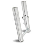 06-562 Arlen Ness Chrome Deep Cut Hot Legs Fork Single Disc