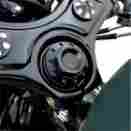 10-011b Joker Machine Black Steering Stem Bolt For Harley Sportster Dyna Fxr Models