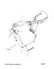 1016079-463 Polaris Weldcradle Rh Fblk New Oem