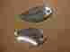 130-00207-02 Big Dog Polished K-9 Rear Axle Caps Factory O.e.m Teardrop Style Mastiff Bdm