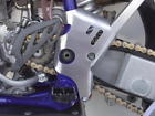 15-250 Works Connection Frame Guards Aluminum Yamaha