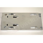 17-7660 V-twin Mfg Chrome Adjustable Transmission Mounting Plate 1936-1984 Fl Fx Harley