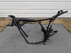 1801 Honda Vintage Oem Motorcycle Cycle Bike Main Frame Black Chassis