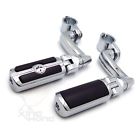 20180725020 Adjustable Skull Footpeg Kit Engine Guard Chrome For Suzuki Triumph