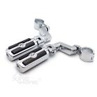 20180725027 Chromed Foot Peg Mount For