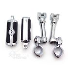 20180725030 Angle Adjustable Skull Footpeg For Harley Touring Fl