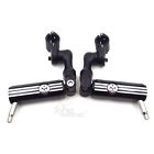 20181016010 Xh Black Highway Foot Pegs Mounts Kit For Honda Shadow