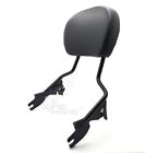 20181026023 Xh Black Soft Leather Iron Backrest Sissy Bar For Harley