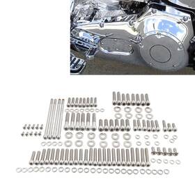 22shopde 536123282486 Stainless Engine Screw Bolt Kit For Harley Touring Street Glide Road King 07-16