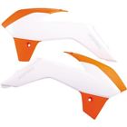2314261088 Acerbis White-orange Radiator Shrouds 889143100385