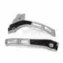 2464741015 Acerbis Frame Guard Silver Black X-grip Guards