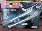 28-710 Custom Chrome Harley Softail Middle Frame Covers Extremely Rare