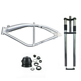 Sym-947 3.4l Brushed Alum Felt Faker Frame And 26inch Fork With Headset Gas Motorized Bicycle