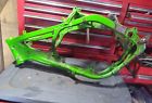 32160-1257-cc Kawasaki Kx Frame Green Steel Main Chassis Stock Oem Foot