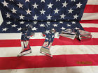 47596-91b-4188 Harley And Kuryakyn Davidson Chrome Axle Covers Boomerang Swingarm