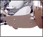 511551 Msr Hard Parts Skidplate Skid Glide Plate Ktm 360 380 1996-2002 224 0887337098326