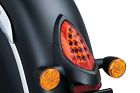 5623 Kuryakyn Satin Black Taillight Top Trip Accent Cover Indian Models