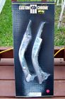 62391 Custom Chrome Harley Softail Seat Rail Frame Covers Extremely Rare