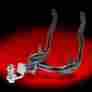 3902-0156 720550 Khrome Werks Harley-davidson Black Receiver Trailer Hitch For Harley 14 Flhr Htcu Htk Htkse