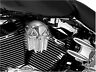 2007-2014skull 7718v9et Kuryakyn Fxdb Dyna Street Bob Horn Cover Chrome