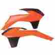 8416800001 Polisport Radiator Scoops Ktm Orange Black 125 Sx 2013-2015 150 2013-201
