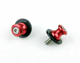 M524-a002-red 8mm Swingarm Sliders Spools For Suzuki Gsxr600 750 1000 1300 Sv650 Tl R