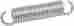 8420123 93-01 Drag Specialties Ds Chrome Kickstand Spring 3.4 Harley Fxdl Dyna Low Rider