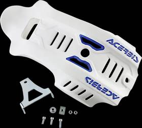 Hi6zmij2ad Acerbis Chassis Belly Skid Plate White Blue Large Husqvarna Fe250 20-22