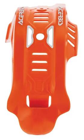Mt65u2ea7j Acerbis Polypropylene Chassis Belly Skid Plate Orange Husqvarna Fe450 18-19