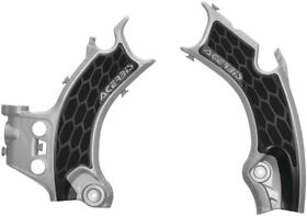 2911441018 Acerbis X-grip Frame Guards Red Black For Honda Crf250 Crf450