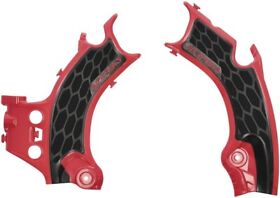 2911441015 Acerbis X-grip Frame Guards Silver Black For Honda Crf250 Crf450