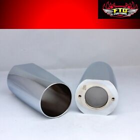 Itc-s6cw American Suspension Raw Finish Fork Cans Bagger 1990-2022 6.5 Stock