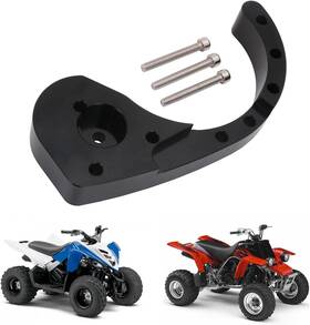 R111800139 Anxin Engine Case Saver Protection Chain Guard Cnc For Banshee 350 Black