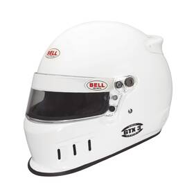 Fia8859 Bell Racing Helmets 1314a05 Gtx3 7 5/8 Sa2020/fia8859 - Size 61 White