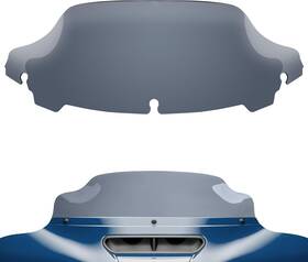 Ws14-smo Benlari Windshield 7 Inch Motorcycle Wave Windscreen 2014-2023 Fit For Tint