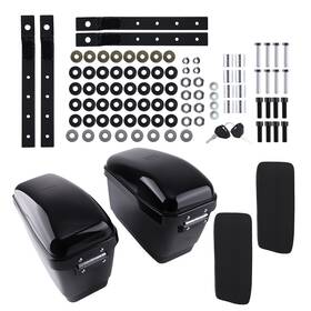 Bfo F35dlk Hard Saddlebags 17.8 Inch 12.6 7.9 Motorcycle Trunk Luggage For Honda Suzuki