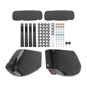 Hcf1qv Bfo Motorcycle Hard Side Box Saddle Bags - Fit For Harley Honda Yamaha Suzuki