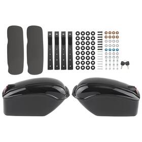 R6jaic Bfo Universal Motorcycle Saddle Bags With Turn Signals For Harley Honda Yamaha
