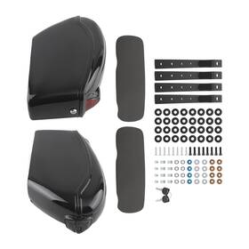 Xo2m8e Bfo Universal Motorcycle Saddle Bags With Turn Signals For Honda Yamaha Suzuki Harley
