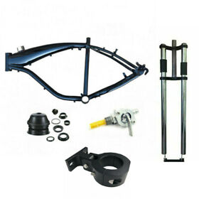Sym-933 Black 2.4l Gas Tank Frame 26inch Fork Petcock Headset Motorized Bicycle
