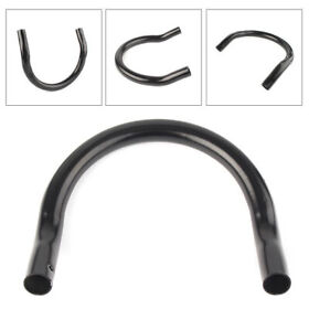 Black Curved Rear Seat Loop Frame Hoop Bezel 210mm For Honda Cb Yamaha Xs