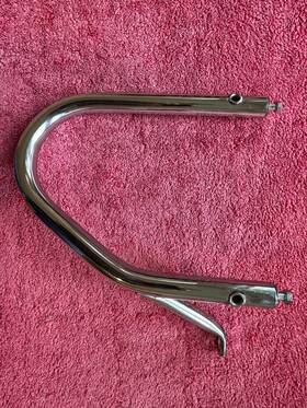 46712301809 Bmw Oem 1970-95 R50-r100 Motorcycle R/h Chrome Cylinder Protection Crash Bars
