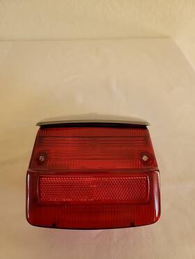 P-209 Bosatta Nos Rear Stop Light Headlight Vespa Gtr 125 Sprint Fast 150 Rally 182