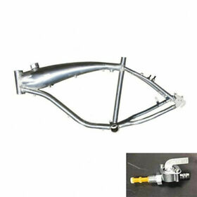 Sym-935 Brushed Alum Gas Tank Built In 2.4l Frame With Petcock Motorized Bicycle