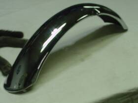 97-7003 Bsa Triumph New 650 500 A65 A50 Front Fender 4 Bolt Style Chromed Steel Pt # 97