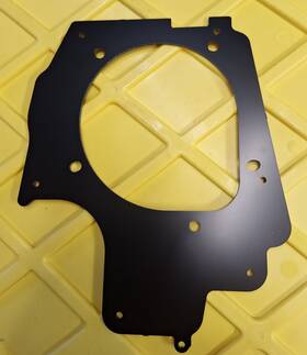 Plt0409-500af Built500 Airbox Adapter Plate 04-09 Crf250r 04-12crf250x For Cr500 Engine Conversion 500