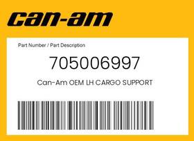 705006997 Can-am Genuine Lh Cargo Support -