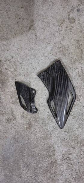Cbho-1k08-hgd Carbon Fiber Racing 2017-21 Honda Cbr1000rr/ra/sp/sp2 Heel Blocks